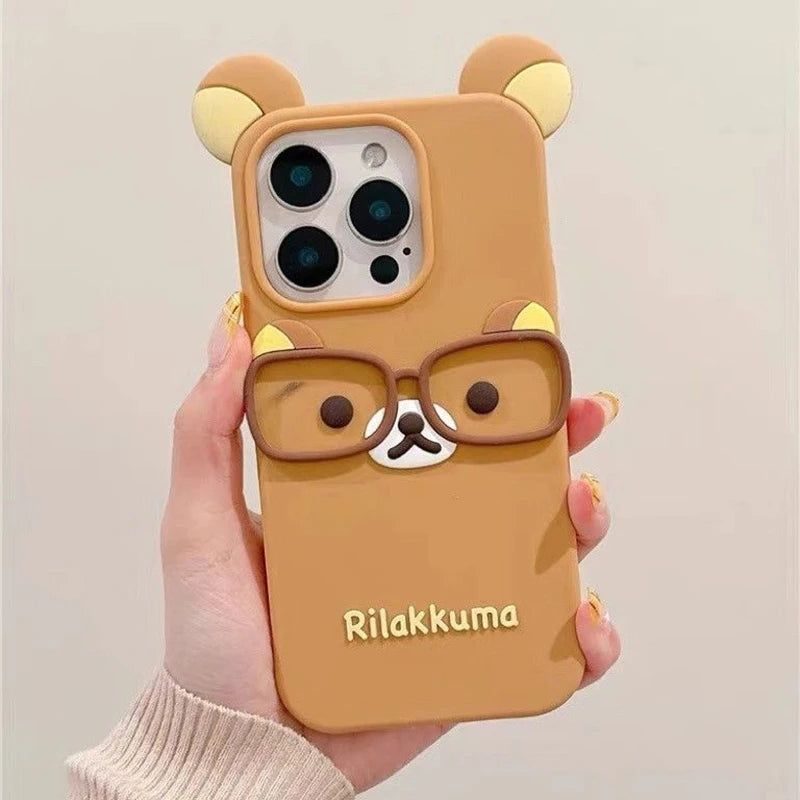 Rilakkuma Hello Kitty Phone Case