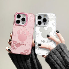 Mickey & Minnie Shadow iPhone Case