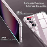 Shockproof Clear Case for Samsung Galaxy | Anti-Drop Protective Cover