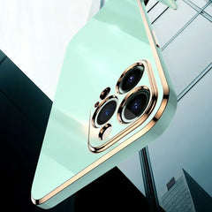 Plating Silicone Case for iPhone