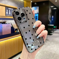 Transparent Love Heart iPhone Case