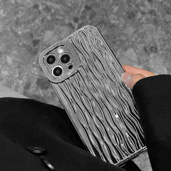 Silver Tin Paper Phone Case