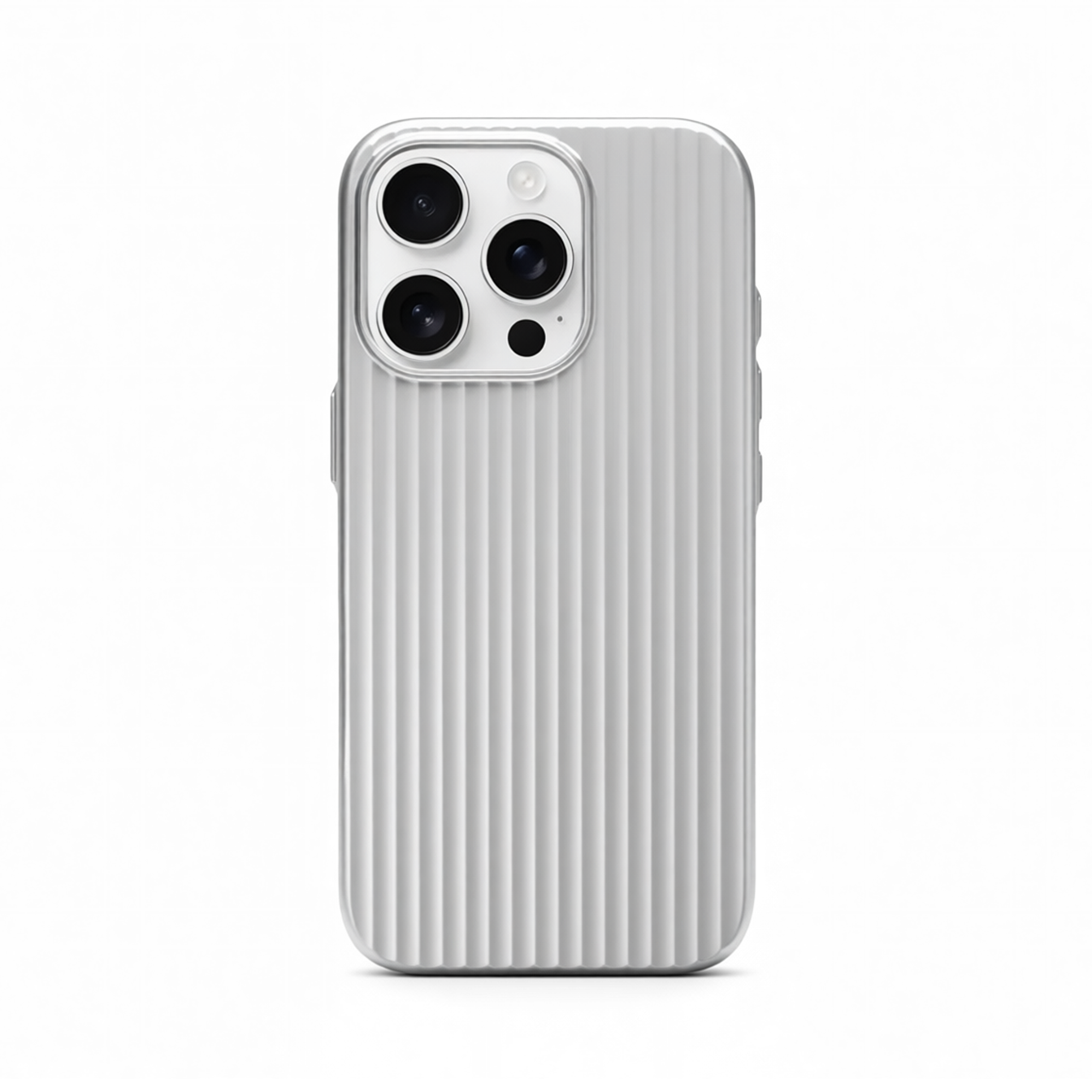 Metallic Stripe iPhone Case Slim Matte Grip Protective Cover