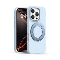 MagSafe Ring Stand Case for iPhone – 360° Rotating Grip & Kickstand, Shockproof Slim Cover