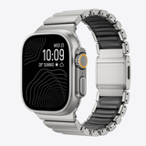 Titanium Silicone Hybrid Band for Apple Watch