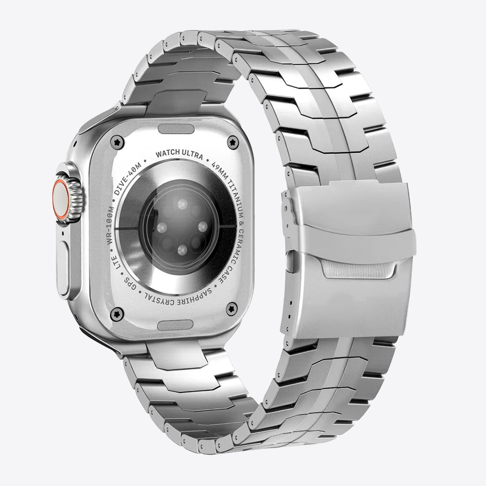 Titanium Style Metal Band for Apple Watch