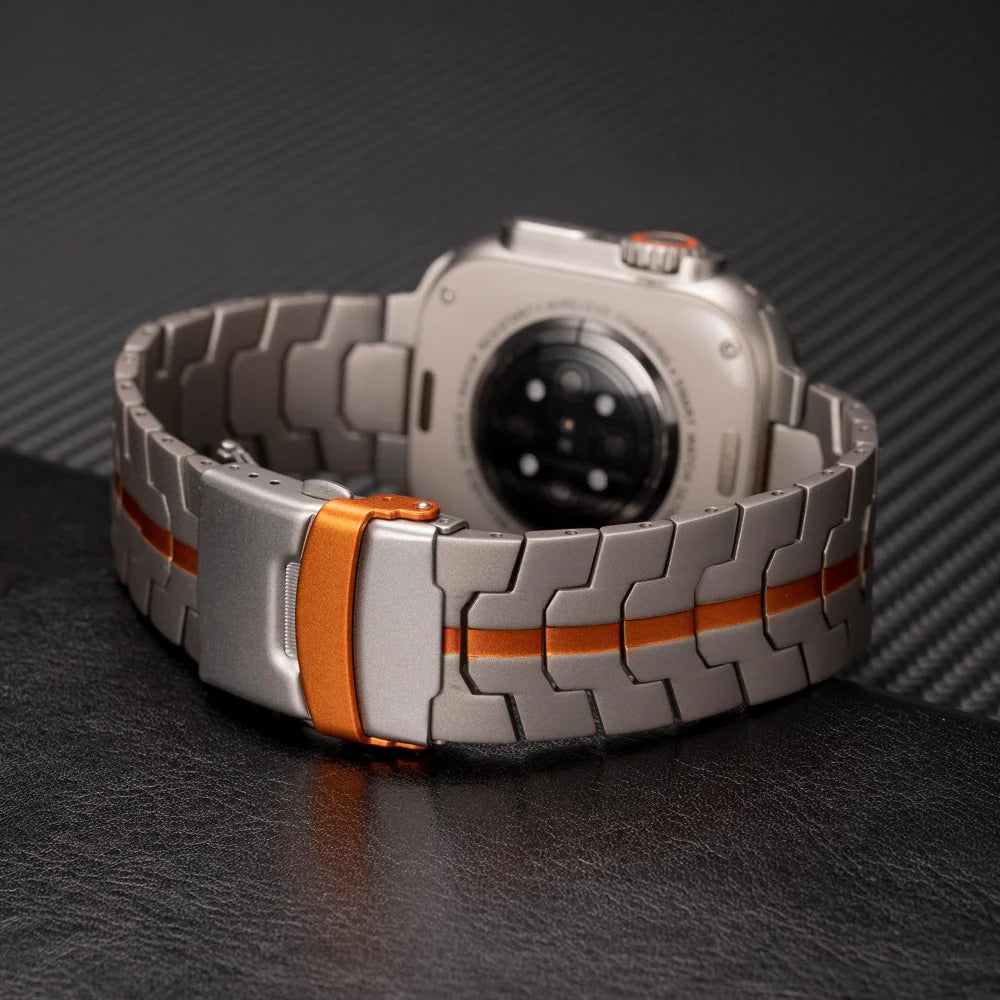 Titanium Style Metal Band for Apple Watch