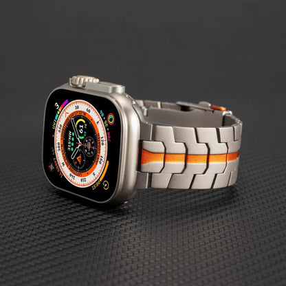 Titanium Style Metal Band for Apple Watch